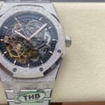 AP Royal Oak 15407 Frost Gold Super Clone 3132 integrated movement 41MM×9.9MM