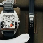 Cartier Santos Couple Watch Diameter: 51*41.3 44.2*35.6 mm