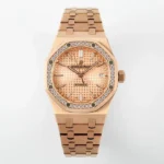 AP Royal Oak Colored diamond version 15450 Series Super Clone 3120 integrated movement  37MM×9.8MM