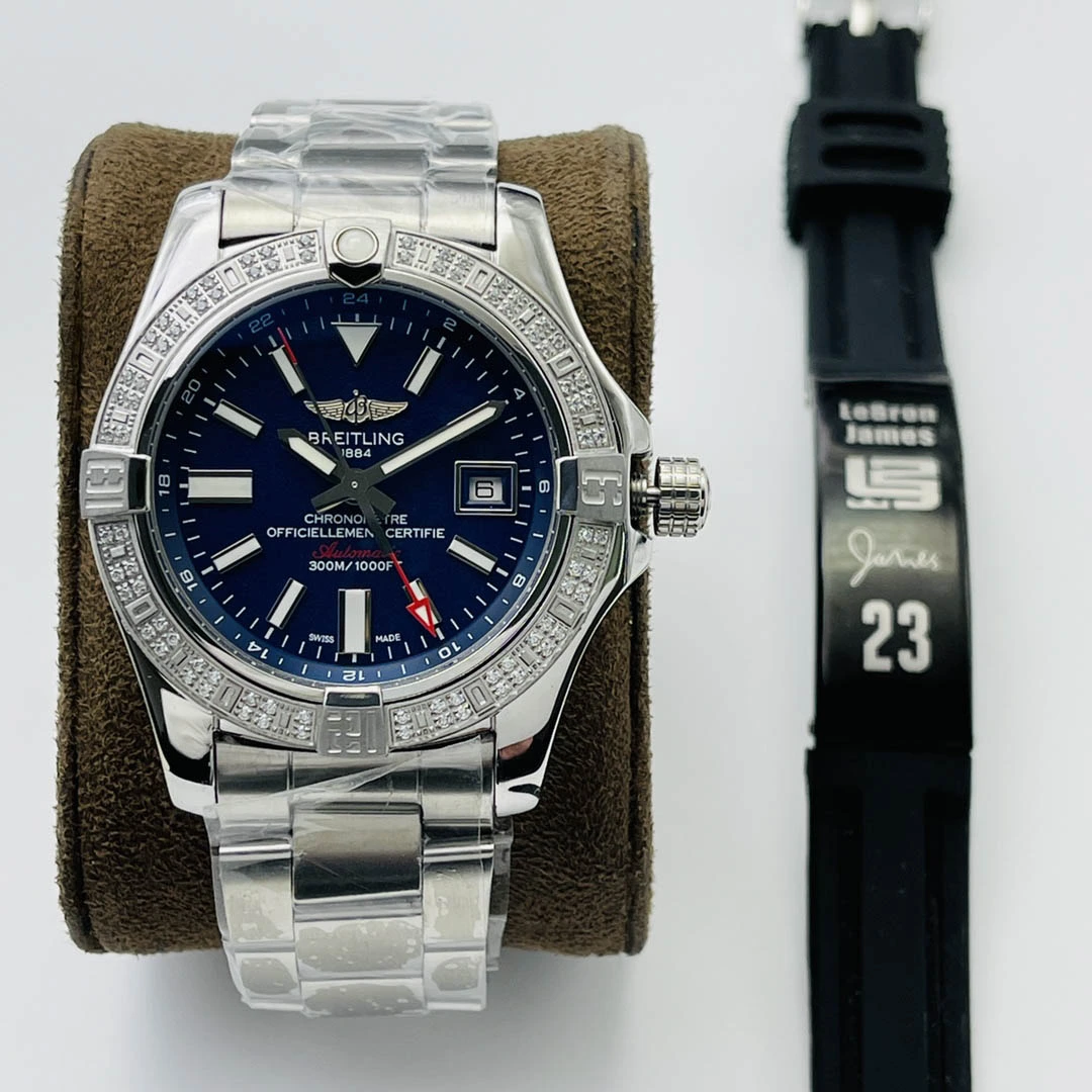 09d09aedae2158d2b9c2864eae5e365d-1.webp Breitling World Series Watch Diameter: 43 mm * 12.2 mm GMT - Image 1