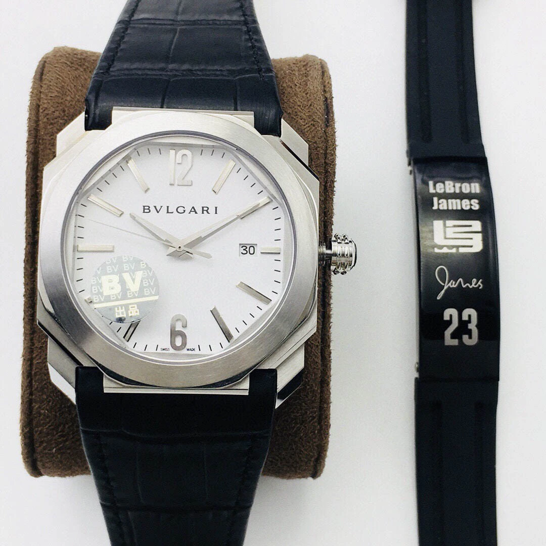 0a0c15ab450c10e056b58ae3ef76c3c4-1.webp Bulgari OCTO SOLOTEMPO series watch Model: 101963 - Image 1