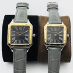 Cartier Santos Quartz movement: 43.5X31.4mm Women's 38X27.5mm