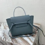 Grainy calfskin leather handbag No. 175519