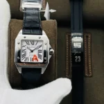 Cartier Santos Couple Watch Diameter: 51*41.3 44.2*35.6 mm
