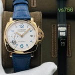 Panerai wrist watch in red gold