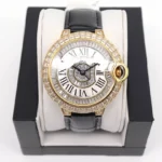 Cartier Blue Balloon Square Diamond Gypsophila Watch Diameter: 42mm