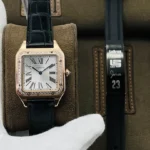 Cartier Santos Quartz movement: 43.5X31.4mm Women's 38X27.5mm