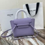 Grainy calfskin leather handbag No. 175519