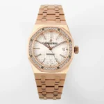 AP Royal Oak Colored diamond version 15450 Series Super Clone 3120 integrated movement  37MM×9.8MM