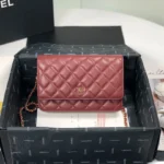 Lambskin Shoulder Chain Bag Style Number: 33814