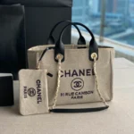CHANEL Canvas Bag Model: AS3257# Size: 33X26XX15.5Cm