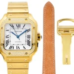 Cartier women's SANTOS Half Diamond 35.1MM*8.83MM