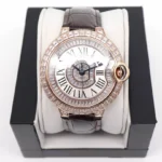 Cartier Blue Balloon Square Diamond Gypsophila Watch Diameter: 42mm