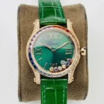 Chopard chopard Happy Sport coloured diamond watch