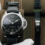 Panerai wrist watch in red gold