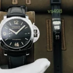 Panerai wrist watch in red gold