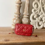 Chanel size: 12.5cm, style: 81228 red