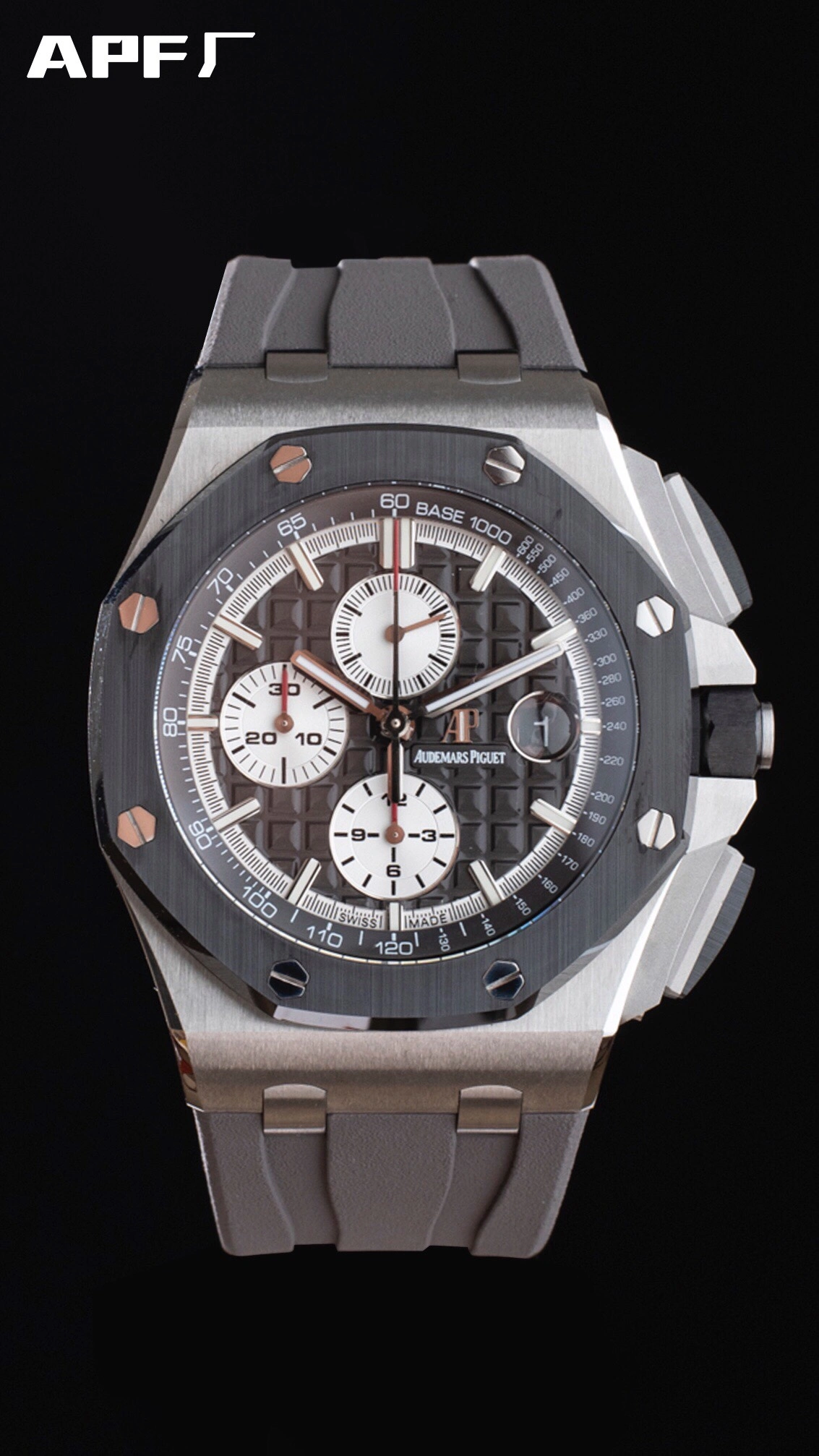 7e5d10b11a1fa4cd74d73da4b4baa216-1.webp AP Royal Oak Offshore 26400 series Super Clone 44MM - Image 1