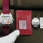 Cartier Santos Couple Watch Diameter: 51*41.3 44.2*35.6 mm