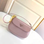 Prada Underarm Bag Size:23x17cm Snow Pink
