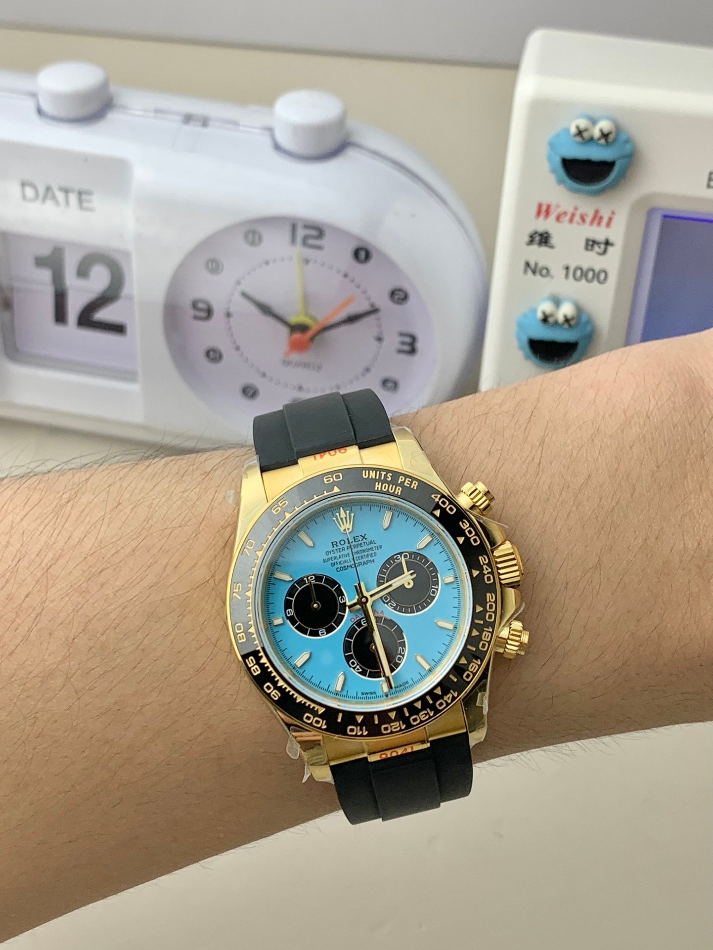 893ca79ac9b4fd6fe8061da249214e80-2 2025 New Rolex Daytona Superclone 4131 Movement - Image 1