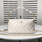 CHANEL round chain bag