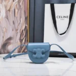 TRIOMPHE Cow Leather Handbag No.:10J303DPQ.04LU Size:11 X 10 X 5 cm