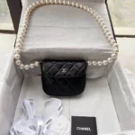 CHANEL round chain bag
