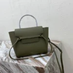 Grainy calfskin leather handbag No.175519