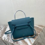 Grainy calfskin leather handbag No. 175519