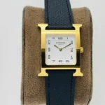 Hermes diamond series watch Size: 26X26MM