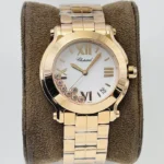 Chopard HAPPY DIAMONDS crocodile watch Diameter: 36MM