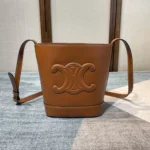 CUIR Bucket Bag Model：198242 Size：30*22*13cm