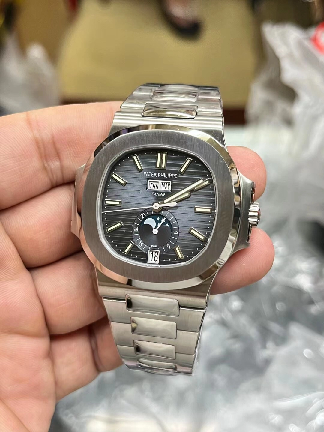 cbc060727315092676f5b092177f5a14-2.webp PP Nautilus Super clone Ref.5726 40.5MM - Image 1