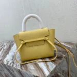 Grainy calfskin leather handbag No. 175519