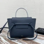 Grainy calfskin leather handbag No. 175519