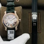 Chopard chopard Happy Sport coloured diamond watch