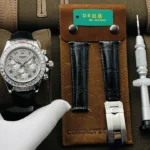 Rolex full diamond watch