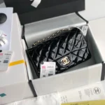 Chanel Patent Leather Pouch Model: 1116 size: 20cm