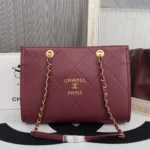 CHANEI Calfskin Size: 24*34*13 Style: 8045
