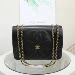 chanel sheepskin gold buckle Size: 33*23*9