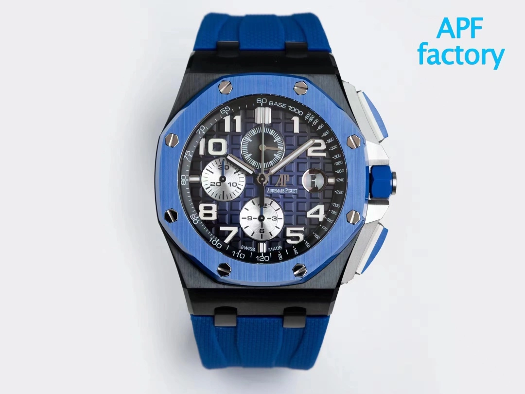 fb6faf1e1931774c482623a8ea50bbe4-1.webp AP Royal Oak Offshore 26405 series Ceramic version Super Clone 44MM - Image 1